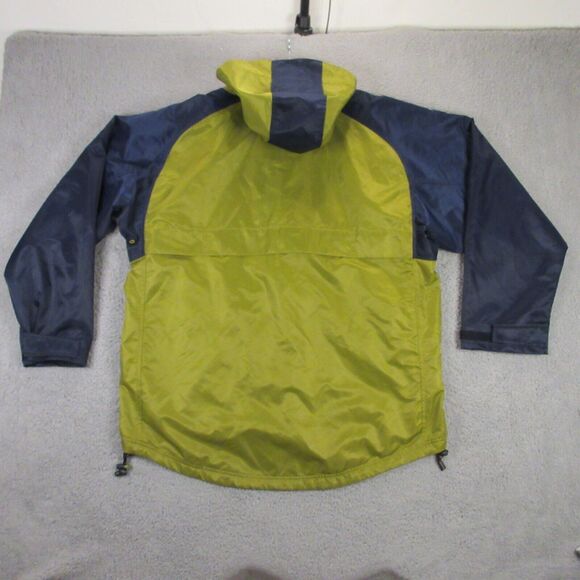 Vintage 90s Nike Mens Anorak Windbreaker Jacket size L White Label‎ Pullover Y2K - Picture 8 of 13